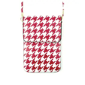 Houndstooth Mini Bag
