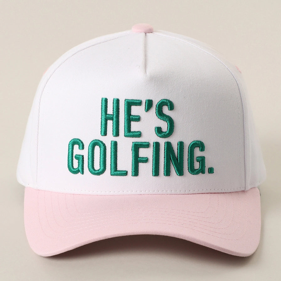 He's Golfing Hat